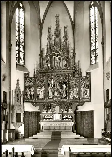 Tauberbischofsheim Hochaltar i.d. Kath. Stadtkirche St. Martin 1960