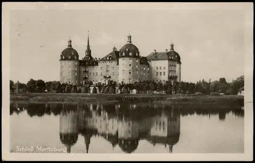 Ansichtskarte Moritzburg Kgl. Jagdschloss 1953