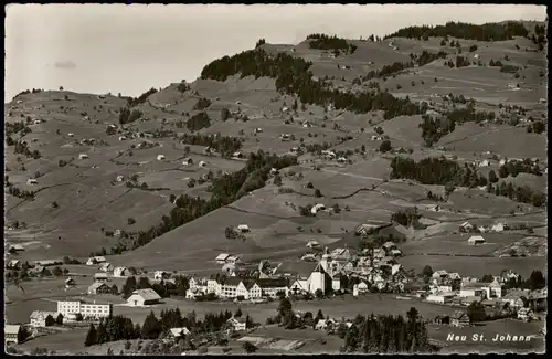 Ansichtskarte Neu St. Johann-Nesslau Panorama-Ansicht 1960