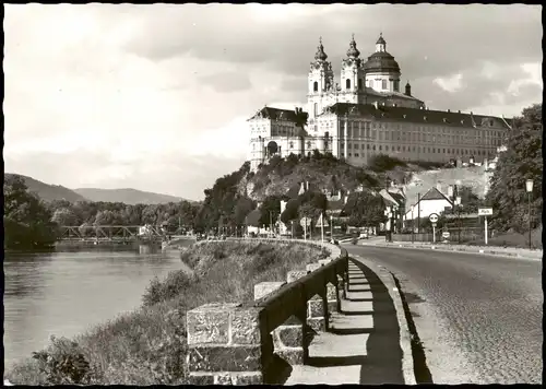 Ansichtskarte Melk Benediktinerstift Melk a. d. Donau (Wachau) 1966
