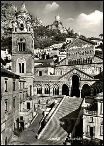 Cartoline Amalfi Kirche Cattedrale Kathedrale 1960