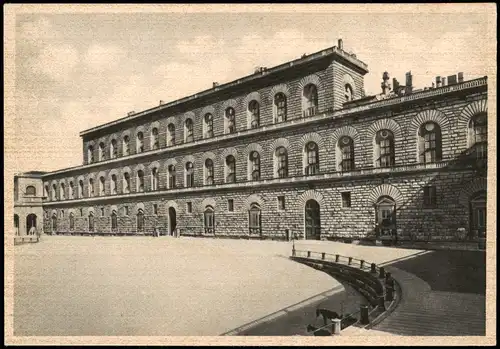 Cartoline Florenz Firenze Palazzo Pitti Palace 1930