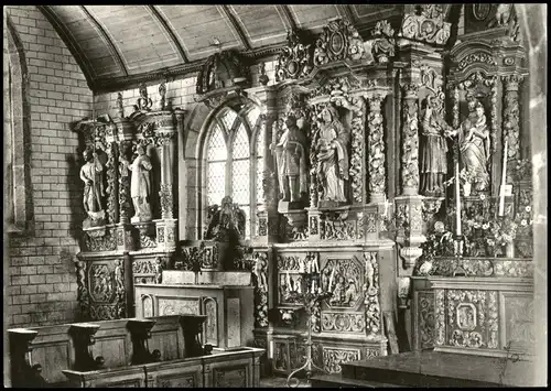 CPA .Frankreich PLOMODIERN Chapelle Sainte-Marie du Ménez-Hom 1960