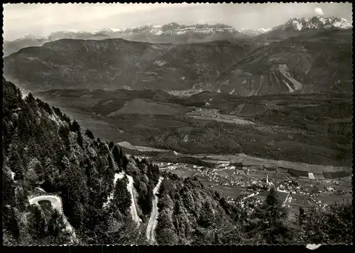 Altenburg (Kaltern) Castelvecchio Passo della Mendola Visa su Caldaro 1960