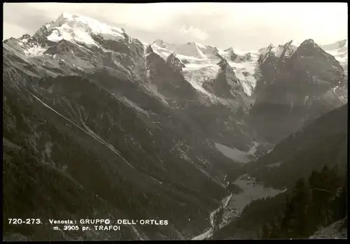 Cartoline .Trentino-Südtirol Venosta GRUPPO DELL'ORTLES TRAFOI 1960