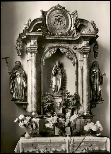 Miltenberg (Main) Pfarrkirche Motiv-AK Maria ,,uff den Staffeln (um 1500) 1960