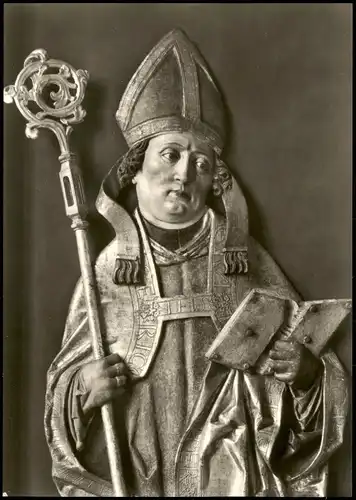 Ansichtskarte Miltenberg (Main) Laurentiuskapelle Hl. Bischof (um 1500) 1960