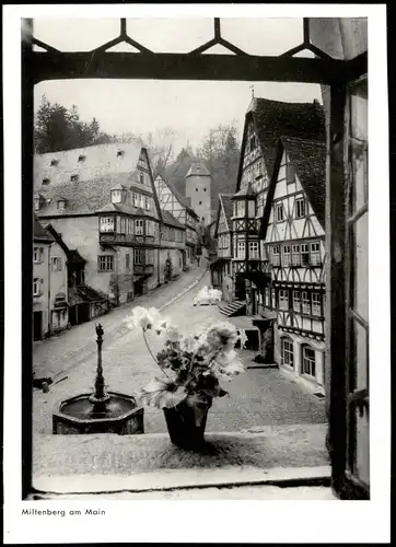 Ansichtskarte Miltenberg (Main) Stadtteilansicht "Fensterblick" 1960