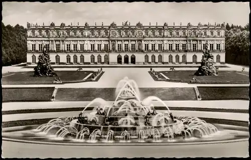 Chiemsee Herrenchiemsee Herreninsel mit Schloss Castle Bavaria 1960