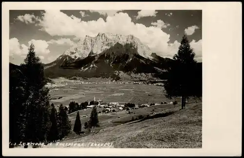 Ansichtskarte Lermoos Panorama-Ansicht 1950