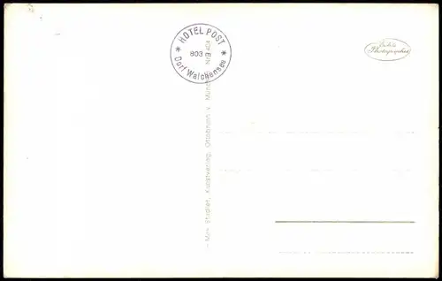 Kochel am See Kesselbergstraße mit Herzogstand am Walchensee 1940