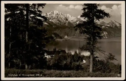 Ansichtskarte Schlehdorf Kochelsee m. Herzogstand Panorama-Ansicht 1940