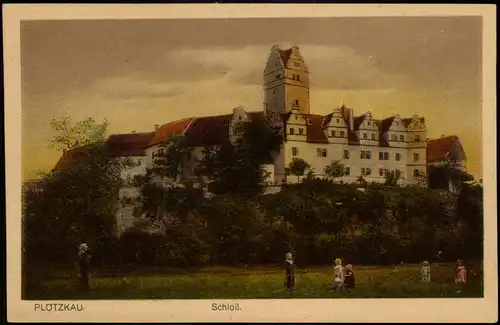 Plötzkau (b. Bernburg)-Saale-Wipper Schloss (Castle) - Kinder 1926