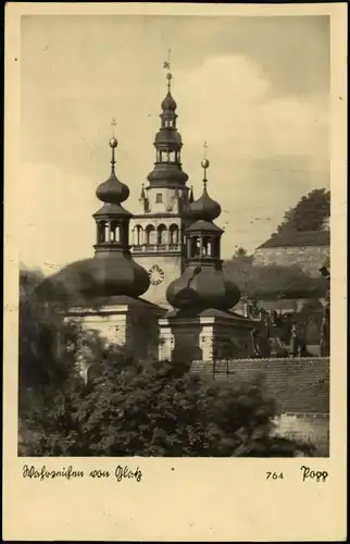 Postcard Glatz Kłodzko Wahrzeichen 1938