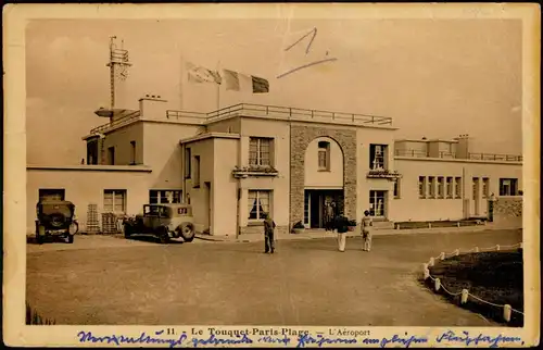 CPA Le Touquet-Paris-Plage Airport - Flughafen 1932