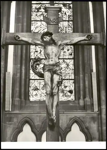Minden Ev.-luth. St. Martinikirche Kruzifixus Renaissancezeit 1960