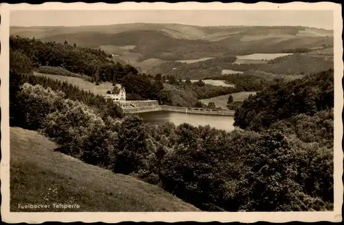 Ansichtskarte Lüdenscheid Fuelbecker Talsperre 1932