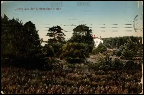 Ansichtskarte Altona-Hamburg Gruss aus der Iserbrooker Heide 1910