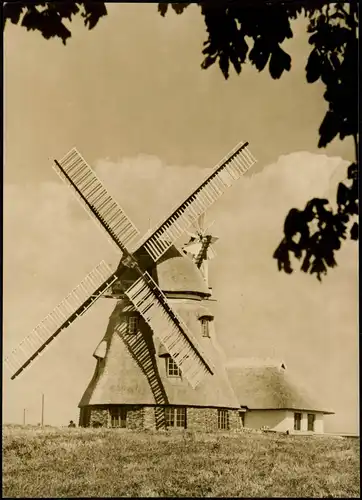 Groß Stieten Gaststätte Mecklenburger Mühle Außenansicht DDR AK 1970