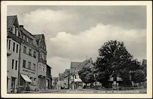 Ansichtskarte Kastellaun (Hunsrück) Boppardstraße 1957