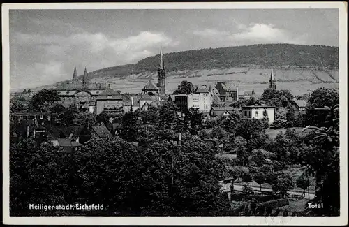 Ansichtskarte Heilbad Heiligenstadt Stadtpartie LK Eichsfeld 1935