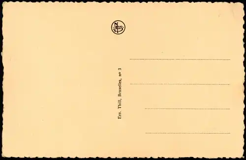 Postkaart Westende-Middelkerke Westende-Bains L'Hôtel Belle-Vue. 1932