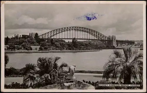 Postcard Sydney SYDNEY HARBOUR BRIDGE 1961