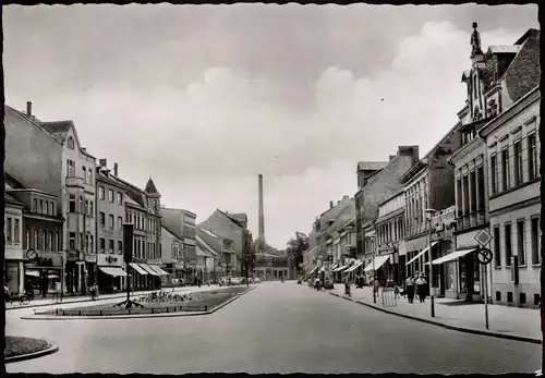 Ansichtskarte Luckenwalde Ernst Thälmann-Straße 1965