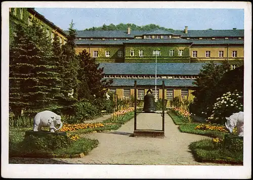 Ansichtskarte Meißen Porzellan-Manufaktur, Glocke 1954