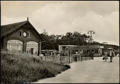 Ansichtskarte Graal-Müritz Milchbar-Seestern, Kiosk 1968