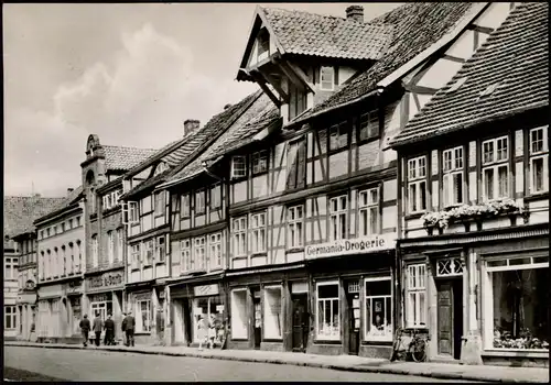 Ansichtskarte Grabow (Elde) Stalinstraße 1960