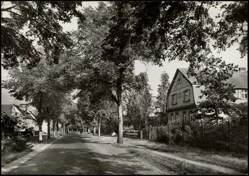 Ansichtskarte Wusterwitz Ernst-Thälmann-Straße 1967