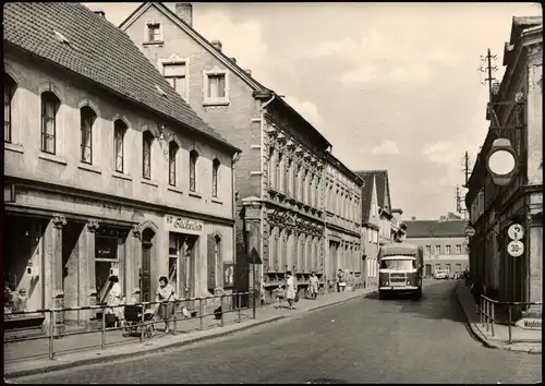 Ansichtskarte Egeln Breiteweg LKW 1967