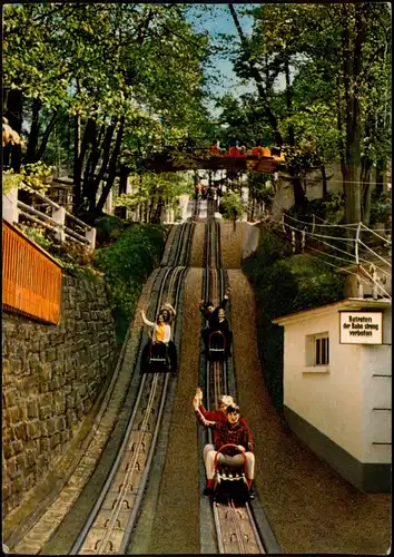 Ansichtskarte Ibbenbüren Freizeitpark Märchenwald - Sommerrodelbahn 1969