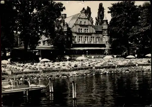 Ansichtskarte Tegel-Berlin Hotel Restaurant Seepavillon Gabrielenstraße 1961