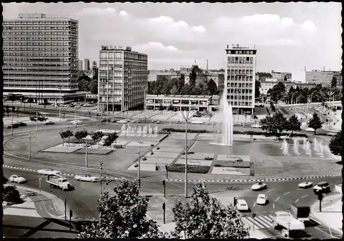 Ansichtskarte Charlottenburg-Berlin Ernst-Reuter-Platz 1956