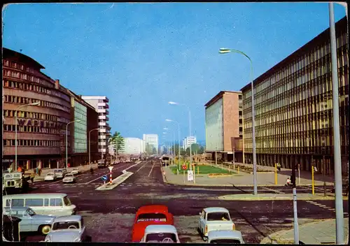Ansichtskarte Chemnitz Brückenstraße 1969