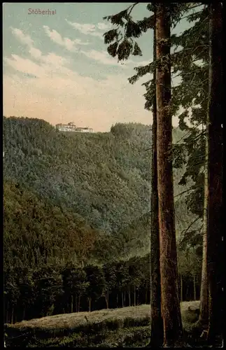 Ansichtskarte Wieda (Harz) Berghotel "Stöberhai" 1926