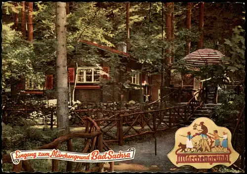 Ansichtskarte Bad Sachsa Märchengrund 1967