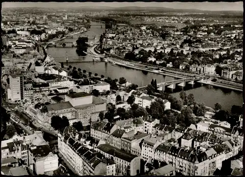 Ansichtskarte Frankfurt am Main Luftbild 1963