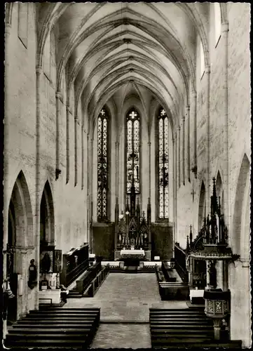 Regensburg Dominikanerkirche Church of the Dominikaner (13th century) 1960
