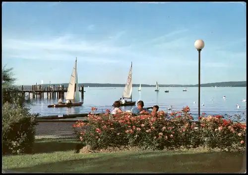 Ansichtskarte .Bayern Ein Sommertag am Ammersee Oberbayern 1965