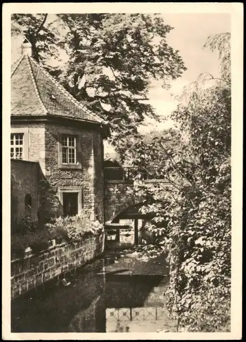 Ansichtskarte Göttingen Bismarckhäuschen am Wall 1956