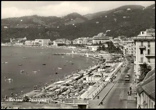 Cartoline Varazze Väze Panorama-Ansicht 1960