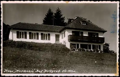 Ansichtskarte Bad Kohlgrub Haus Harmonie 1958