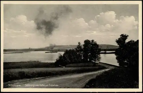 Schmergow (Mittelmark) Dampfer Hafen b Werder Brandenburg Havel 1928