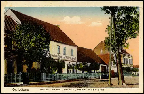 Lübars (Jerichower Land)-Möckern Gasthof  s. Wilhelm Brink b Magdeburg
1910