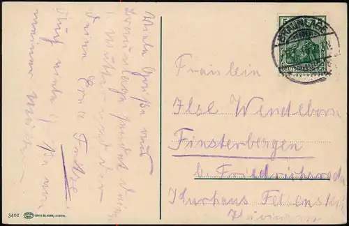 Ansichtskarte Braunlage Lühe, Stadt - Wurmberg 1916