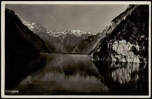 Ansichtskarte Schönau am Königssee Königssee Berg-Panorama 1930