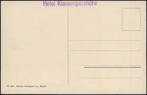 Ansichtskarte Unterschächen Das Schneehorn - Kühe Gletscher Glacier 1928